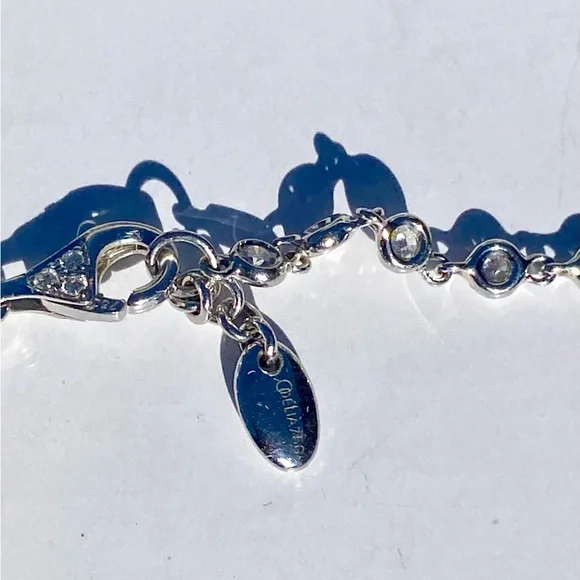 Odelia 5.57ct diamond lariat necklace - Picture 10 of 14